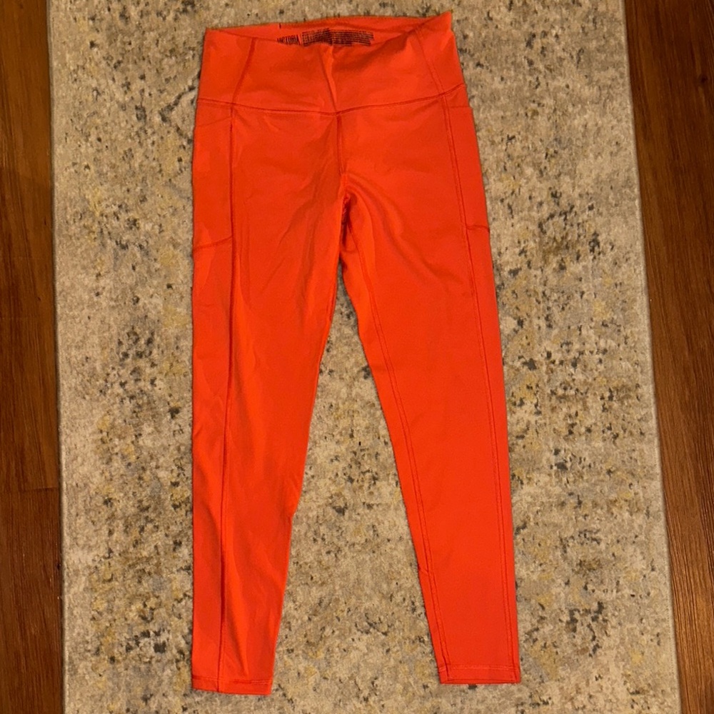 Victoria Secret Coral Leggings WITH POCKETS